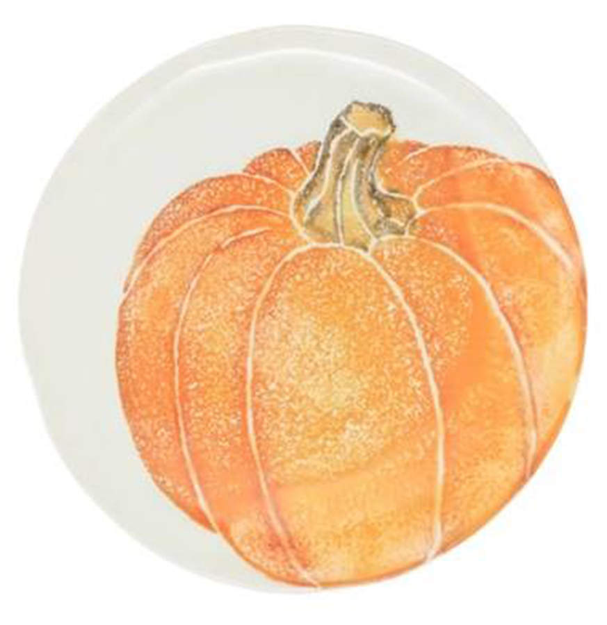Pumpkins Salad Plate by Vietri (Italy)-1