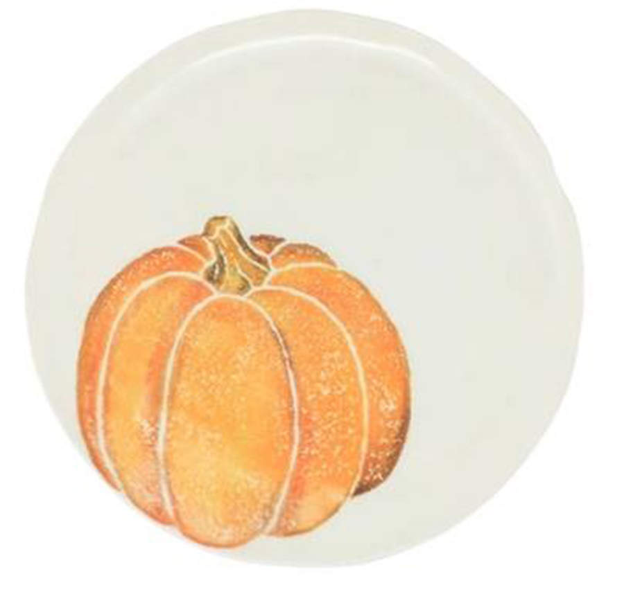 Pumpkins Salad Plate by Vietri (Italy)-1