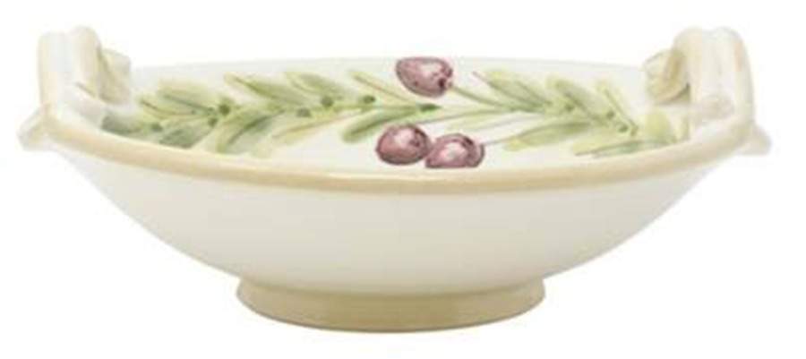 Olive 10" Round Serving Bowl by Vietri (Italy)-1