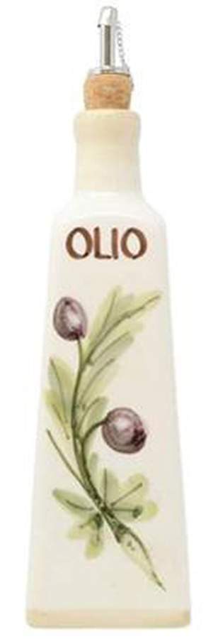 Olive Oil Cruet and Stopper by Vietri (Italy)-1