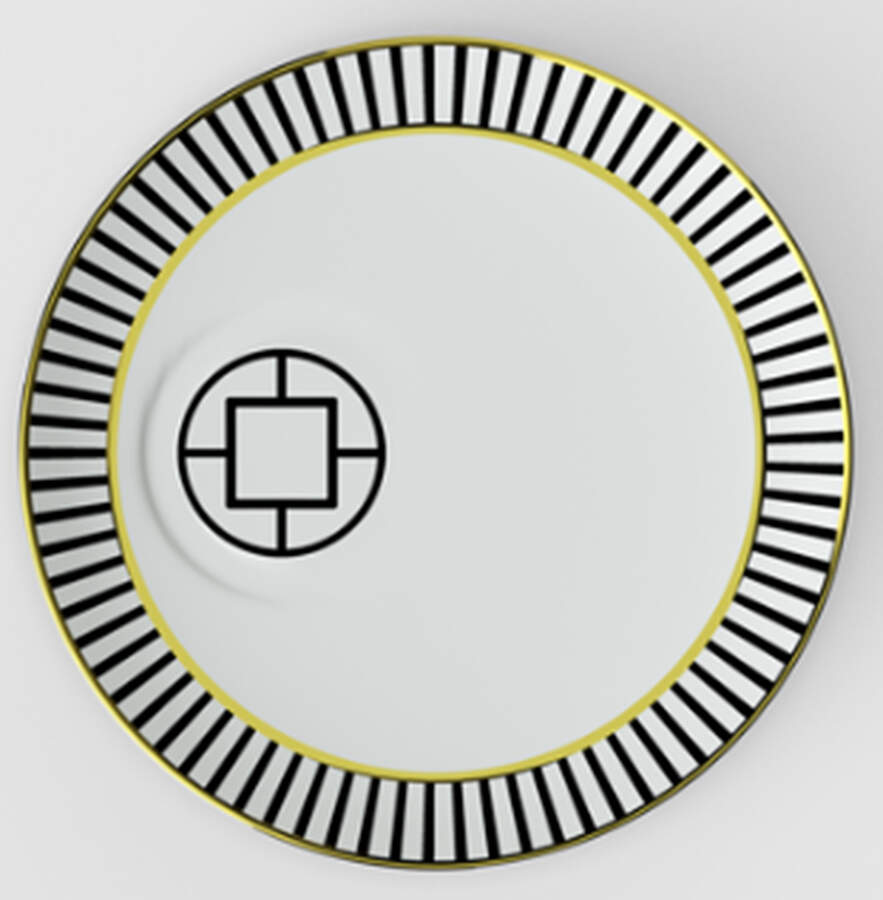 MetroChic (Metro Chic) Saucer for Espresso Cup by Villeroy & Boch-1