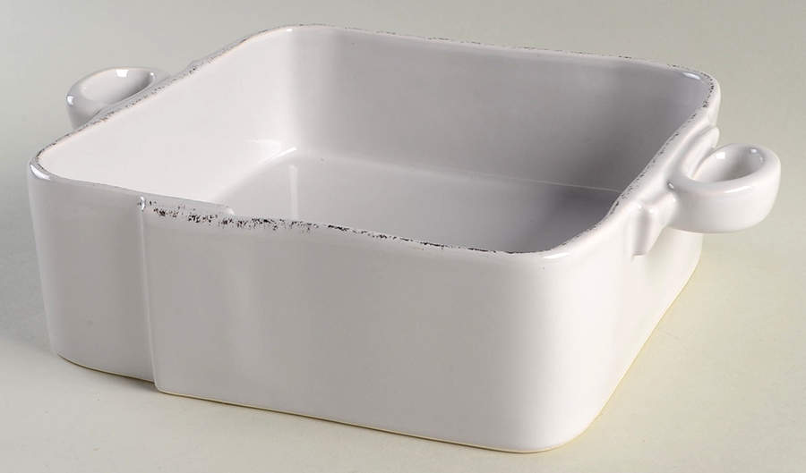 Lastra Light Gray 11" Square Baker by Vietri (Italy)-1