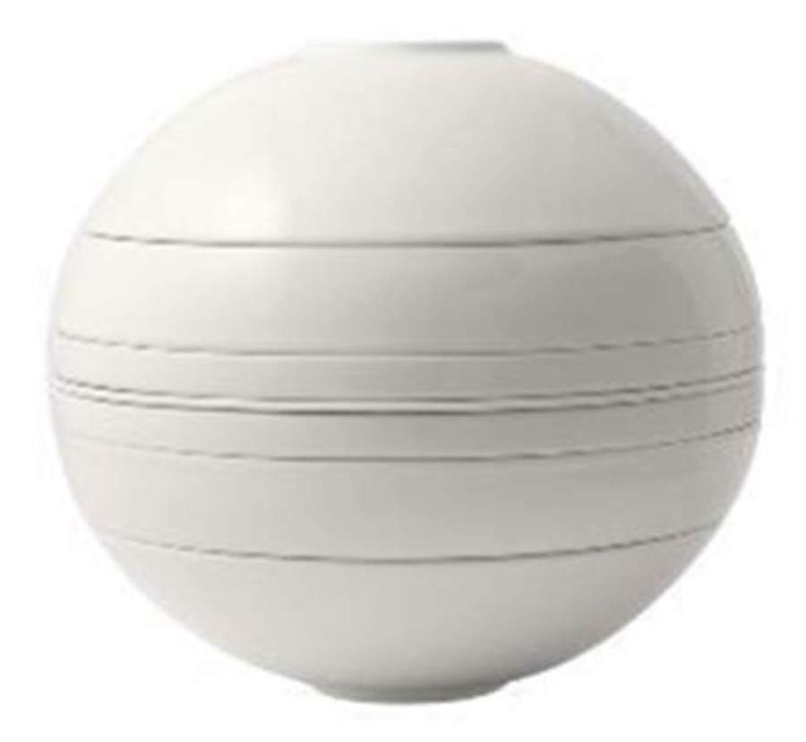 Iconic White (7 Pc) La Boule Stacking Dinnerware Set by Villeroy & Boch-1