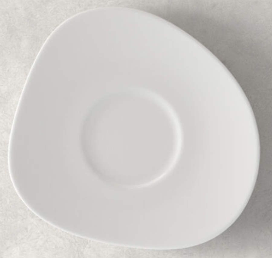 Organic White Saucer by Villeroy & Boch-1