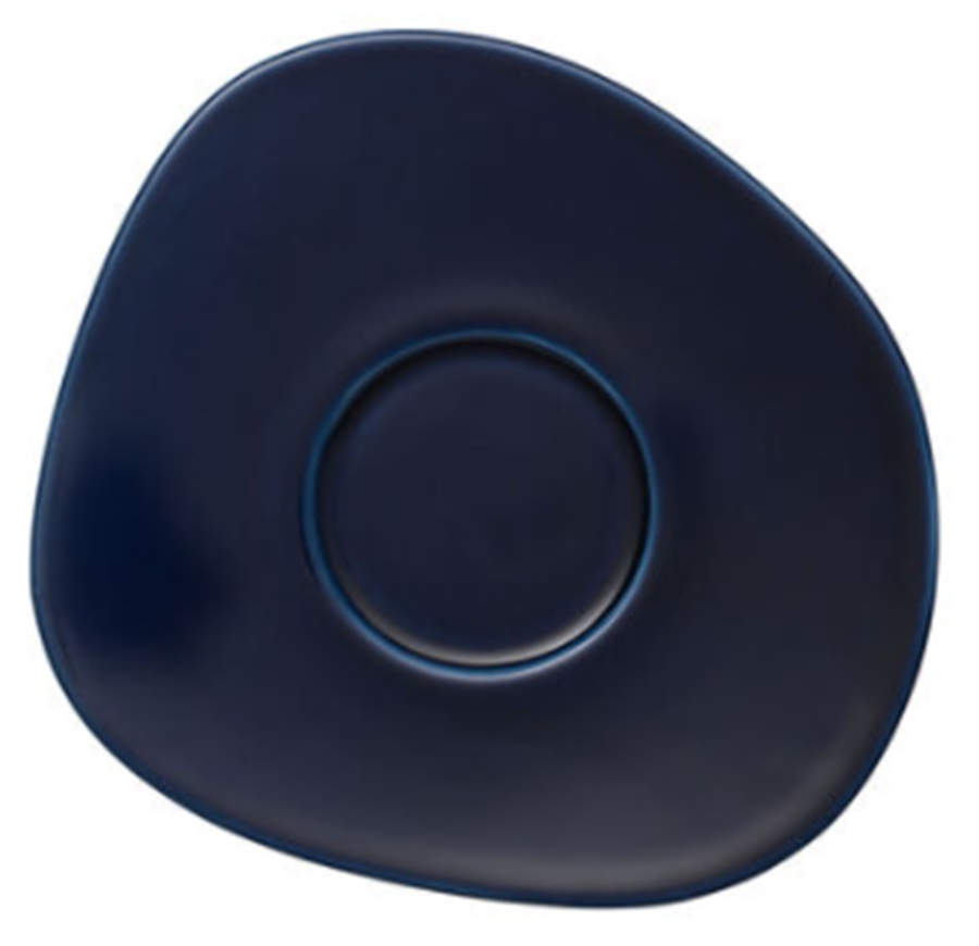 Organic Deep Blue Saucer by Villeroy & Boch-1
