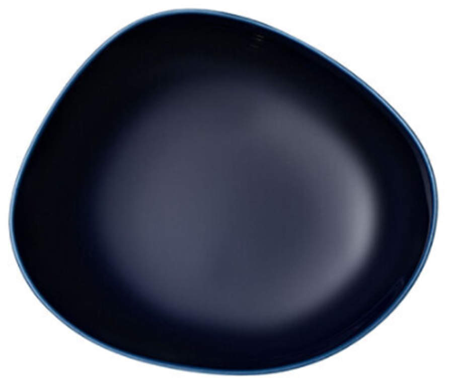 Organic Deep Blue 7" Individual Pasta Bowl by Villeroy & Boch-1