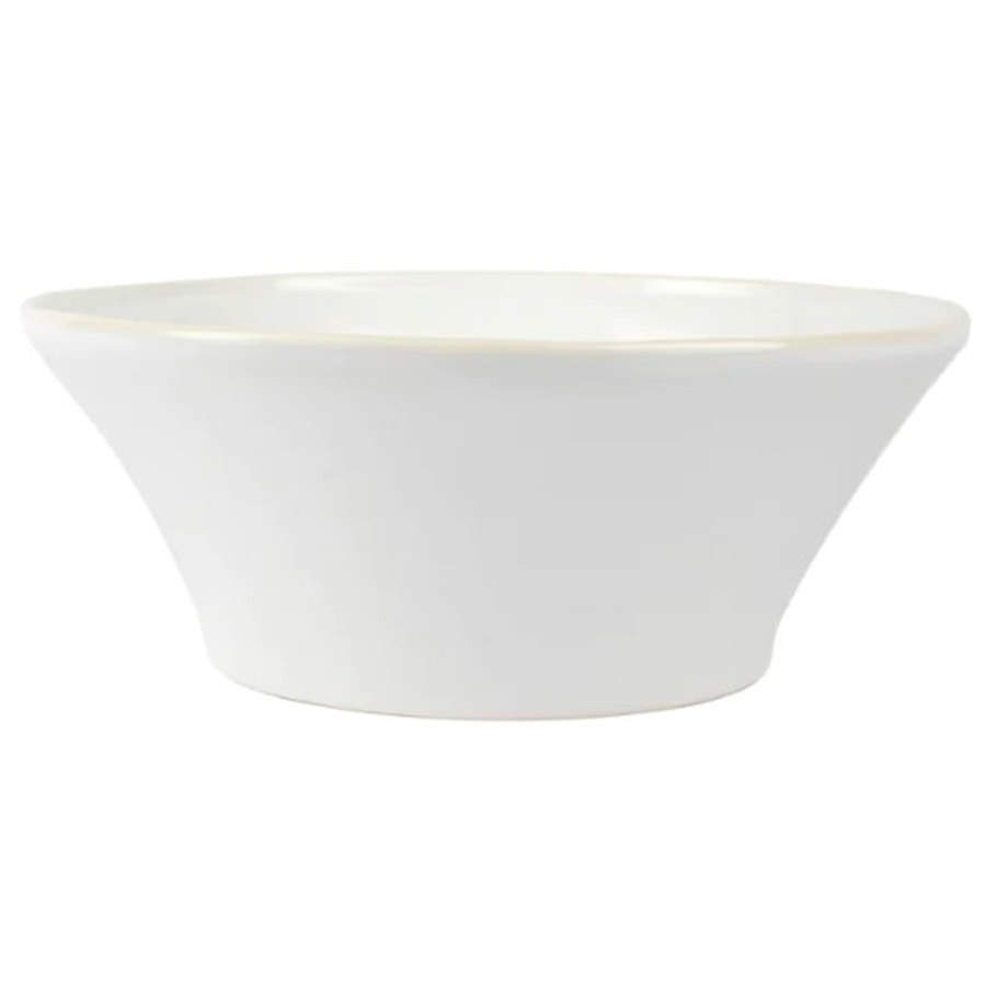 Chroma White 10" Round Deep Bowl by Vietri (Italy)-1