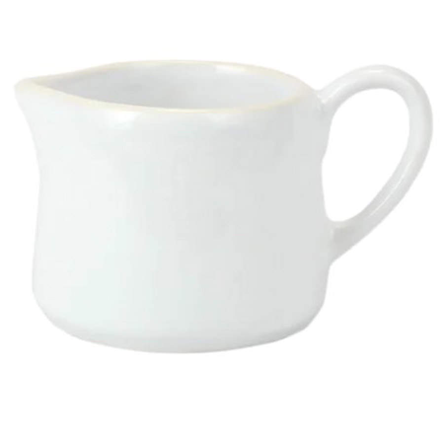 Chroma White Creamer by Vietri (Italy)-1