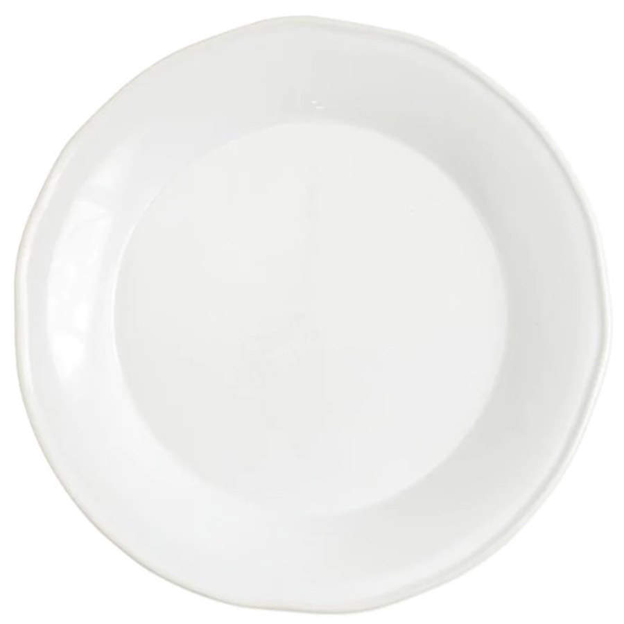 Chroma White 12" Chop Plate (Round Platter) by Vietri (Italy)-1