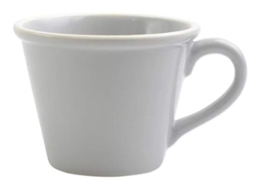 Chroma Light Gray Mug by Vietri (Italy)-1