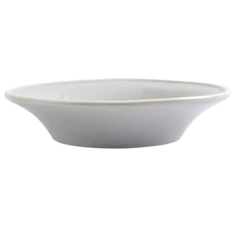 Chroma Light Gray 9" Individual Pasta Bowl by Vietri (Italy)-1