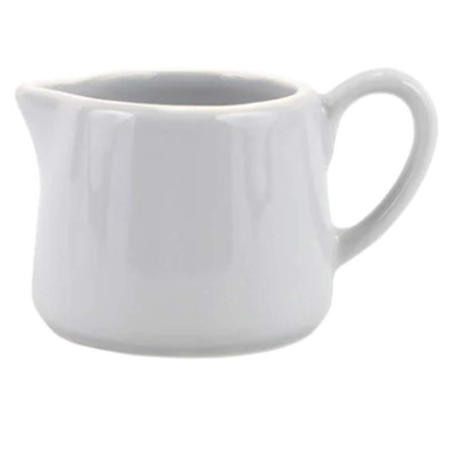 Chroma Light Gray Creamer by Vietri (Italy)-1