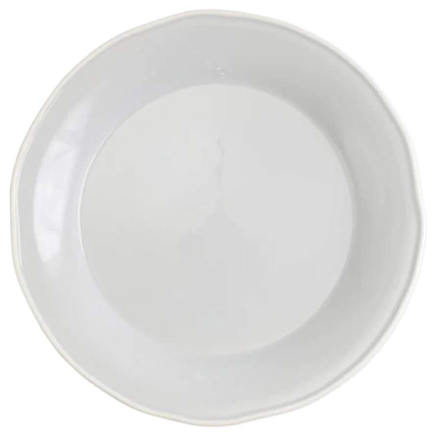 Chroma Light Gray 12" Chop Plate (Round Platter) by Vietri (Italy)-1