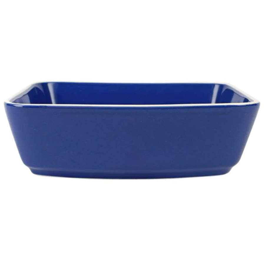 Chroma Blue 9" Square Baker by Vietri (Italy)-1