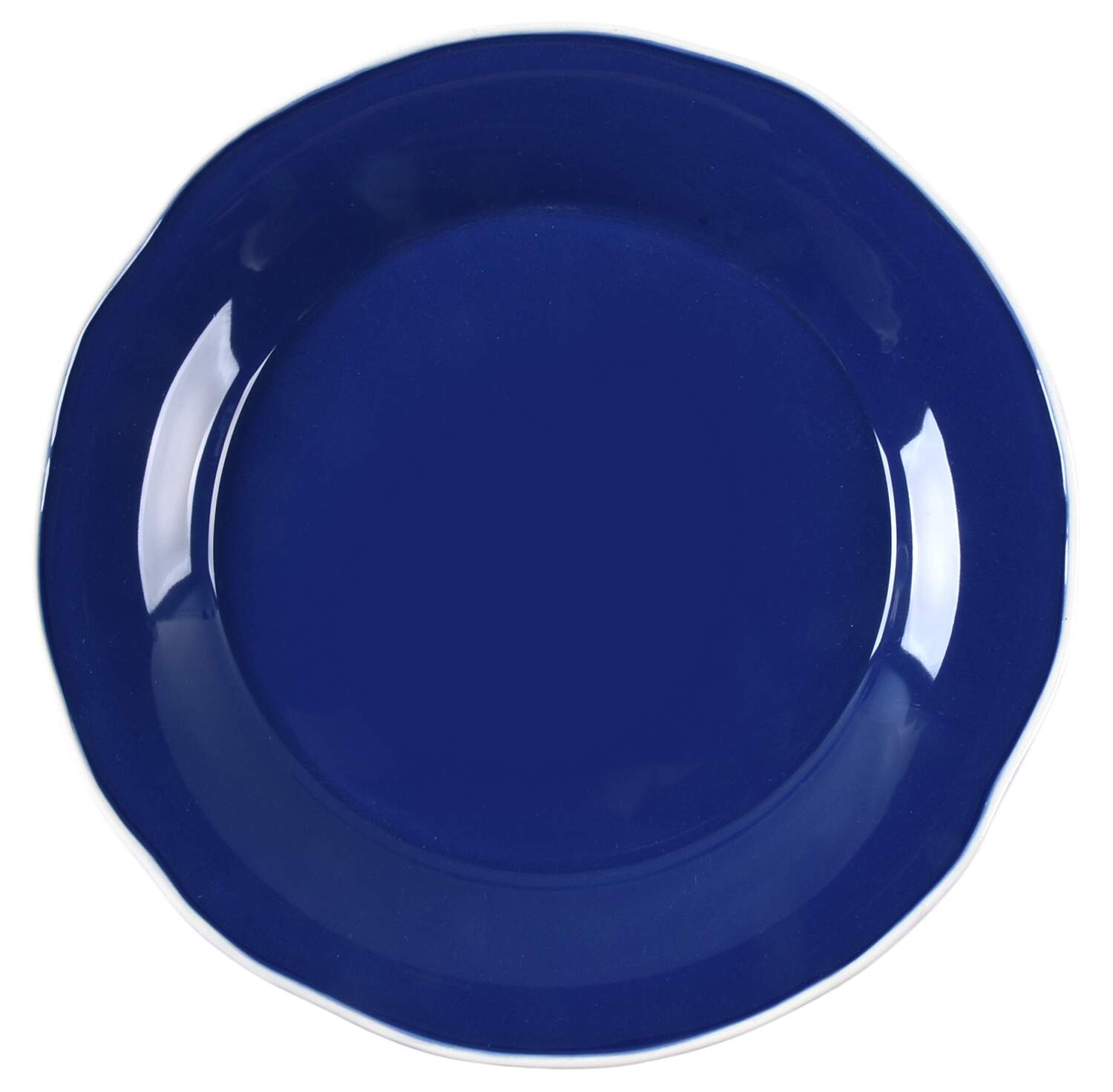 Chroma Blue 12" Chop Plate (Round Platter) by Vietri (Italy)-1