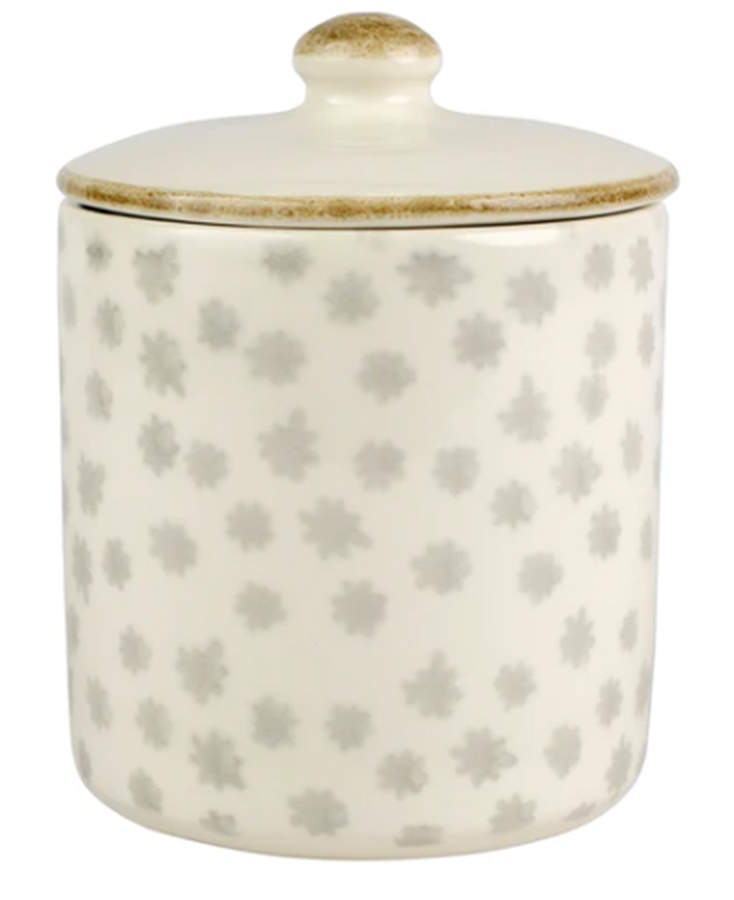 Earth Small Canister & Lid by Vietri (Italy)-1