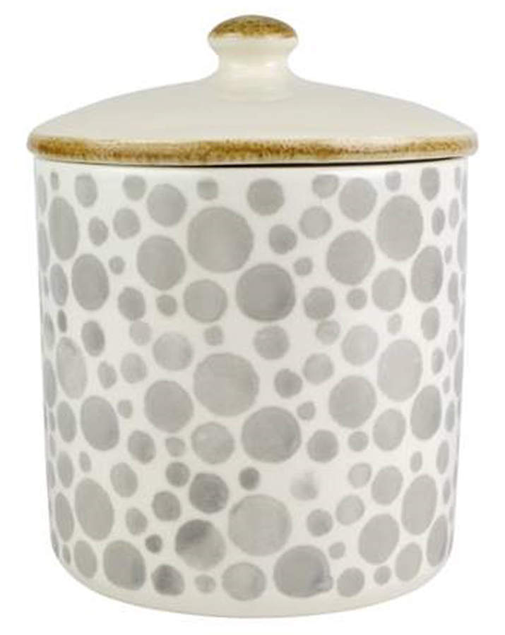 Earth Large Canister & Lid by Vietri (Italy)-1