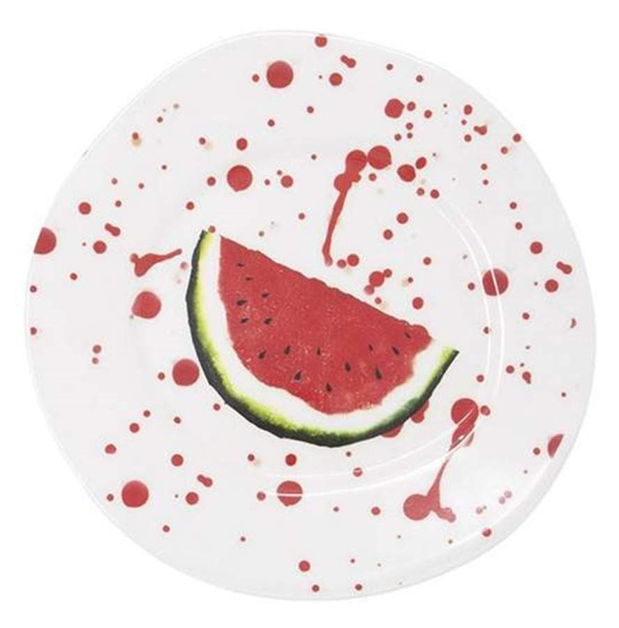 Melamine Fruit Dinner Plate by Vietri (Italy)-1