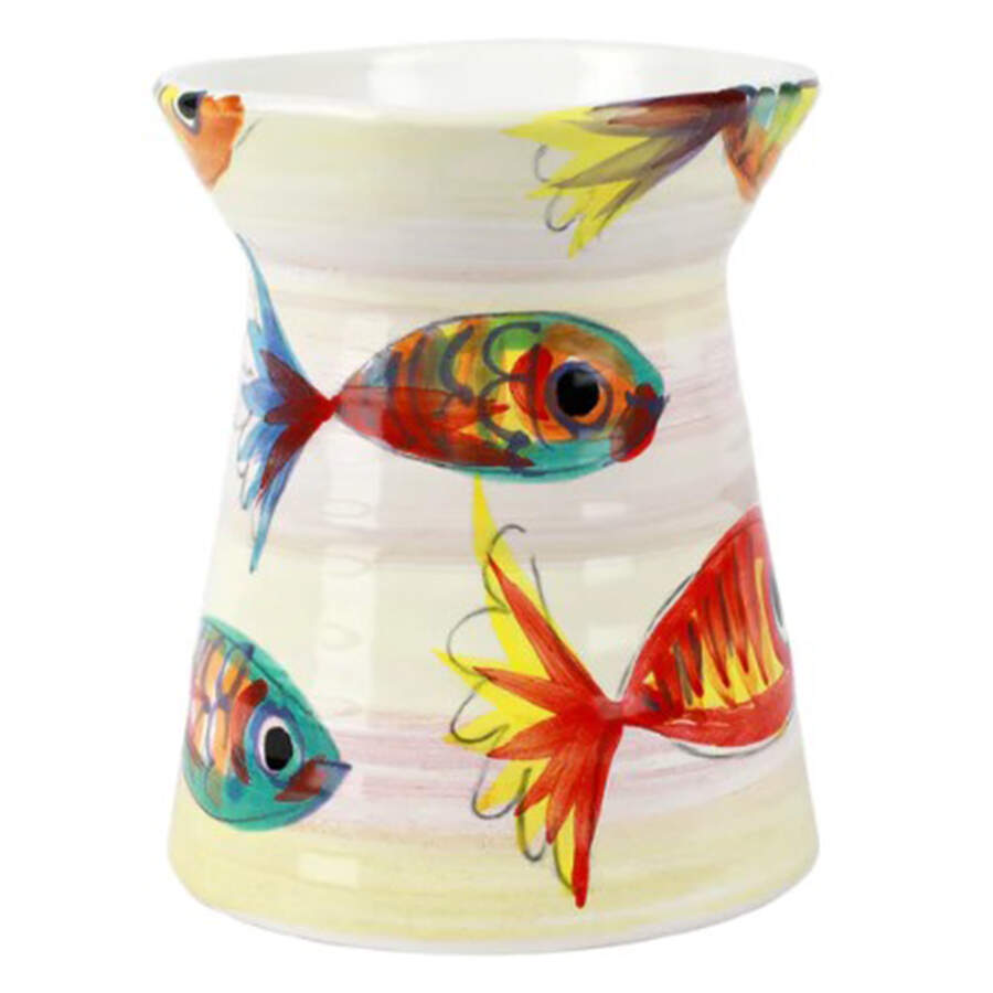 Pesci Colorati (Colorful Fish) Utensil Holder by Vietri (Italy)-1