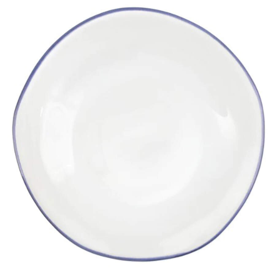 Aurora Edge Salad Plate by Vietri (Italy)-1