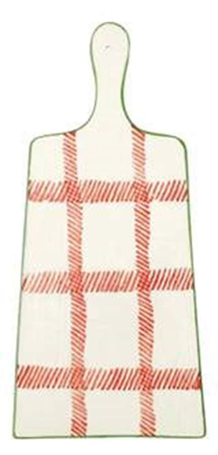 Mistletoe Handled Cheese Board by Vietri (Italy)-1