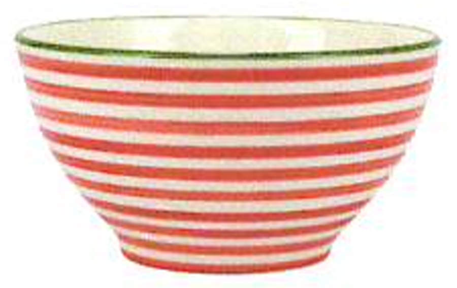 Mistletoe Coupe Cereal Bowl by Vietri (Italy)-1