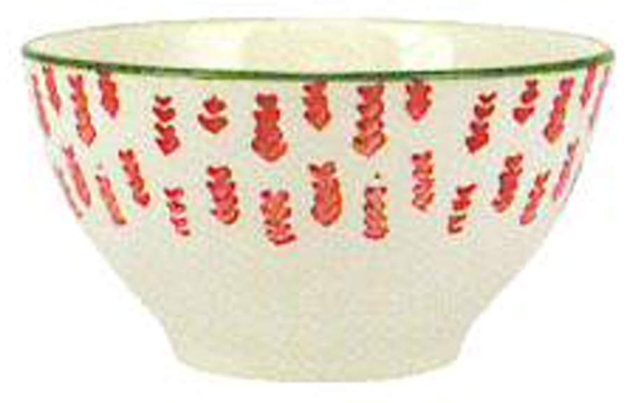 Mistletoe Coupe Cereal Bowl by Vietri (Italy)-1