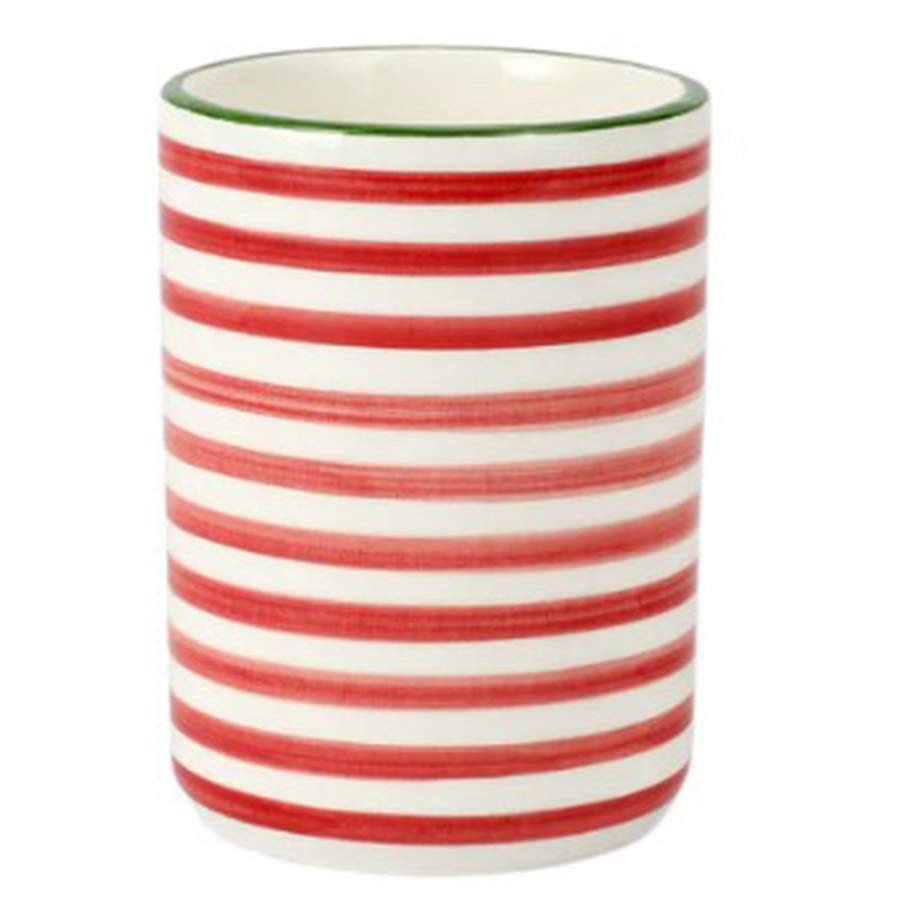 Mistletoe China Bathroom Tumbler by Vietri (Italy)-1