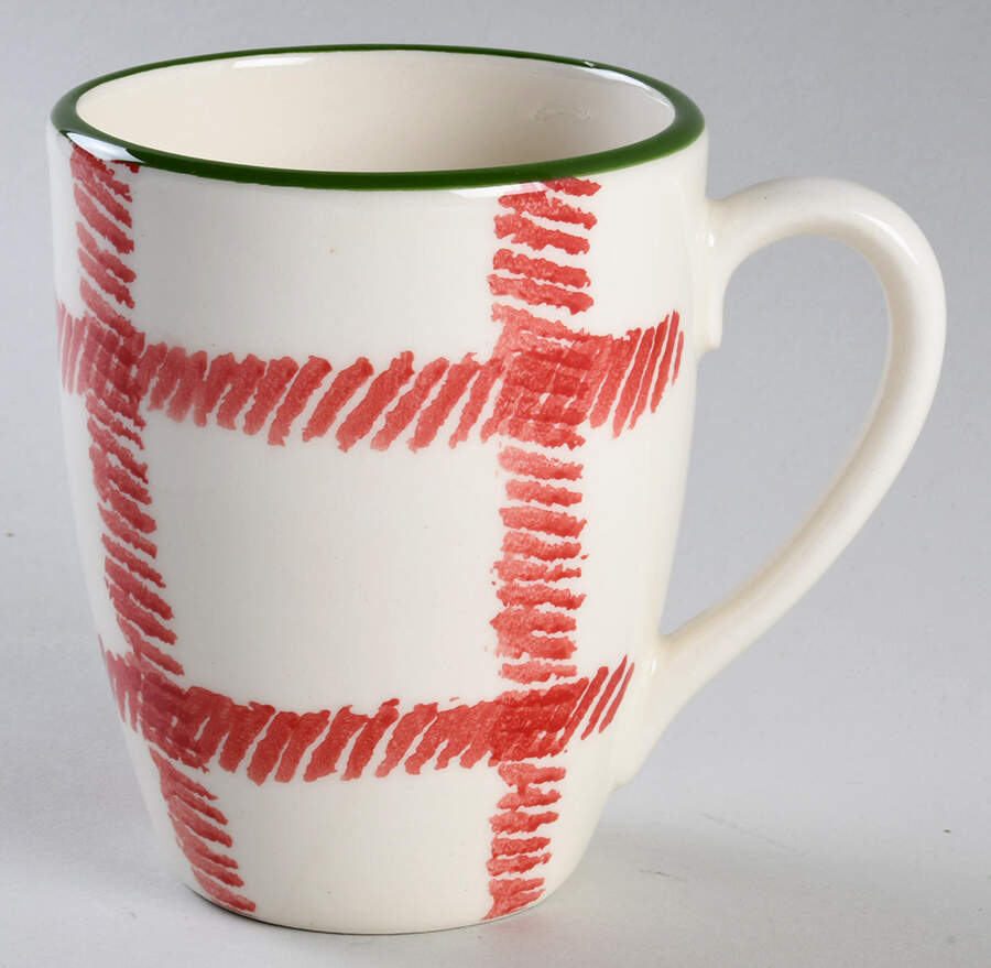 Mistletoe Mug by Vietri (Italy)-1