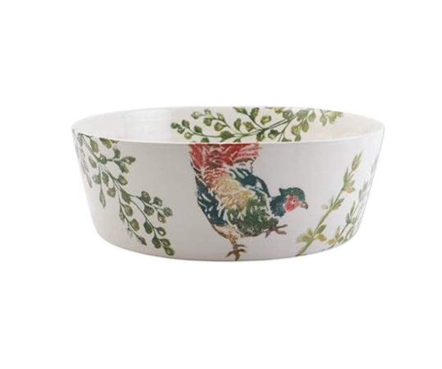 Fauna 14" Large Salad Serving Bowl by Vietri (Italy)-1