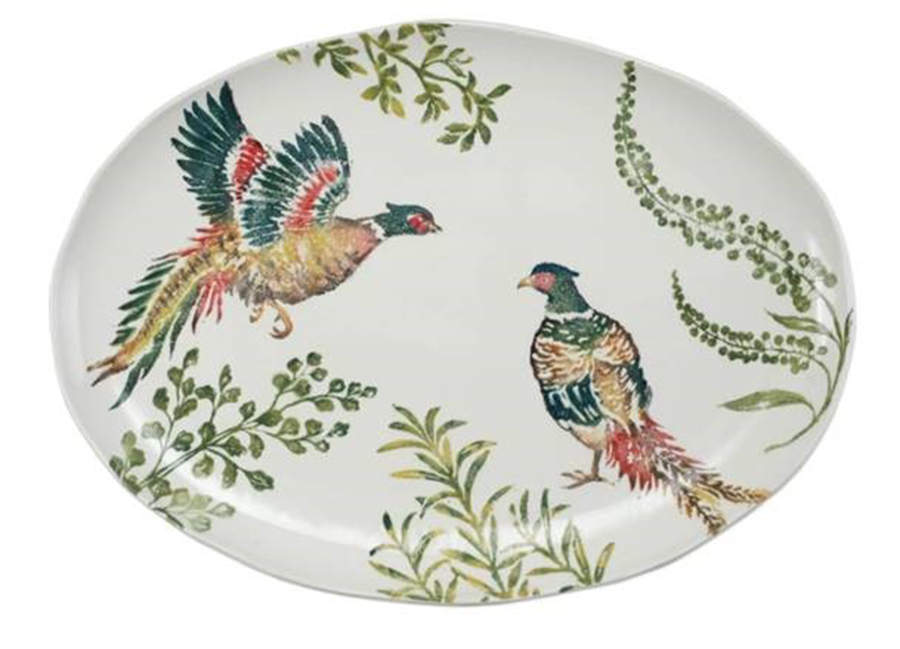 Fauna 21" Oval Serving Platter by Vietri (Italy)-1