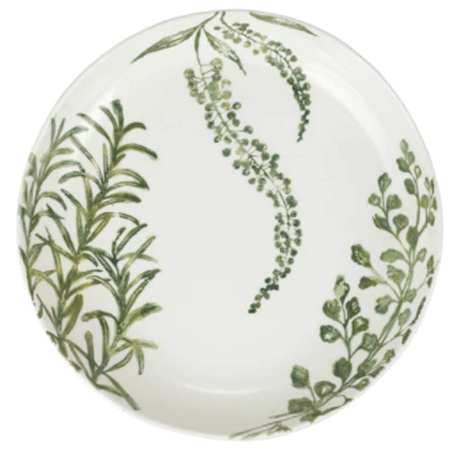 Fauna Round Shallow Bowl by Vietri (Italy)-1