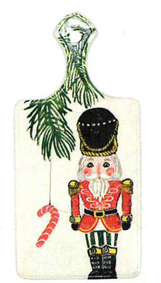 Nutcrackers Handled Cheese Board by Vietri (Italy)-1