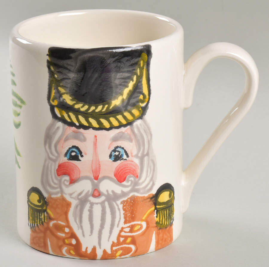 Nutcrackers Mug by Vietri (Italy)-1