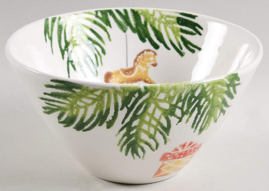 Nutcrackers Coupe Cereal Bowl by Vietri (Italy)-1