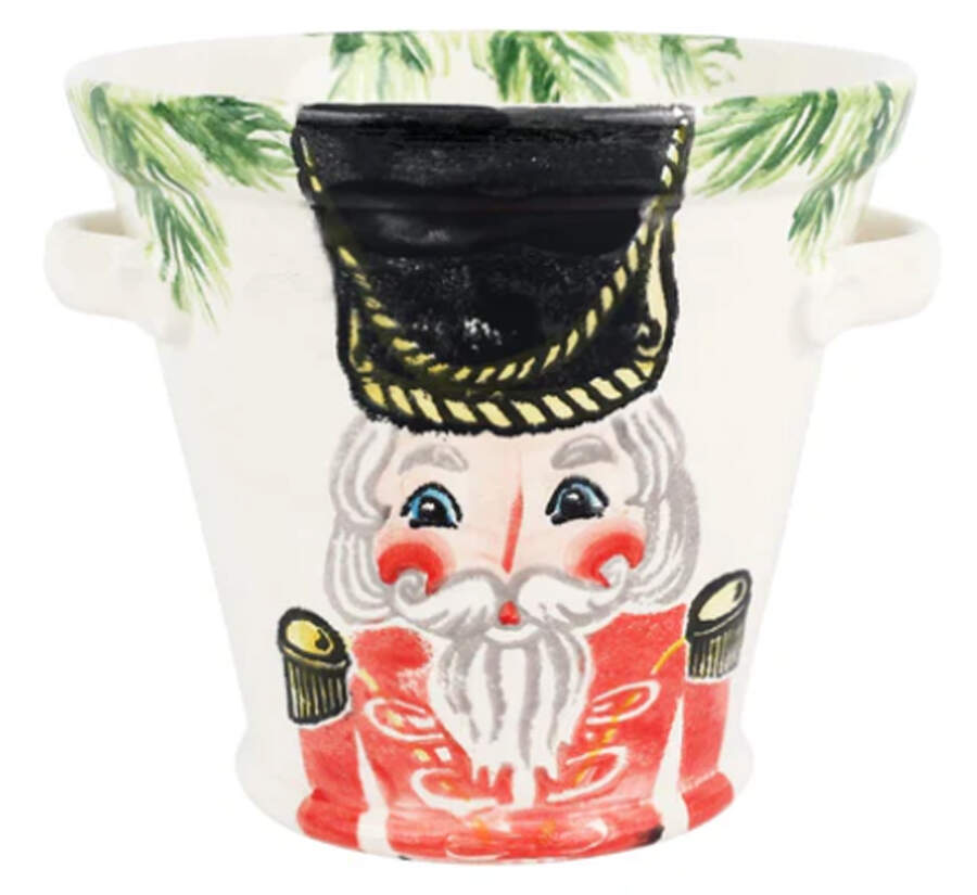 Nutcrackers Ice Bucket by Vietri (Italy)-1