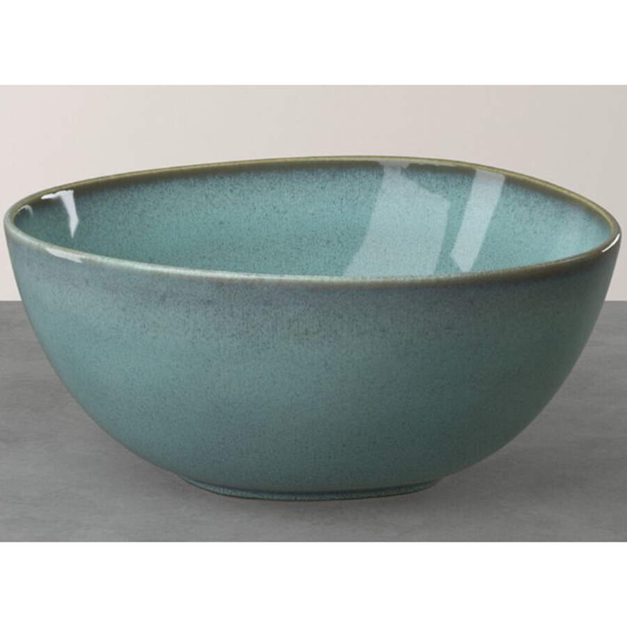 Lave Glace (Ice Blue) 10" Round Serving Bowl by Villeroy & Boch-1