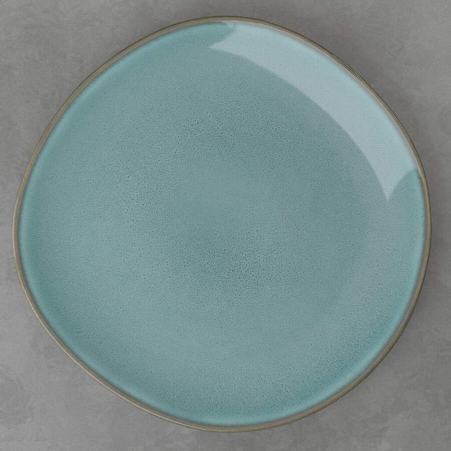 Lave Glace (Ice Blue) Dinner Plate by Villeroy & Boch-1