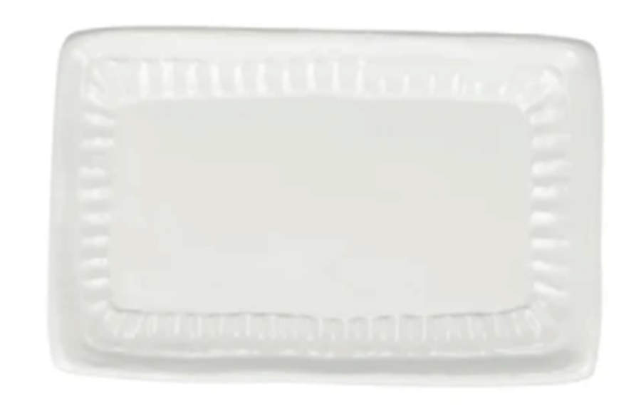 Pietra Serena 11" Rectangular Serving Platter by Vietri (Italy)-1