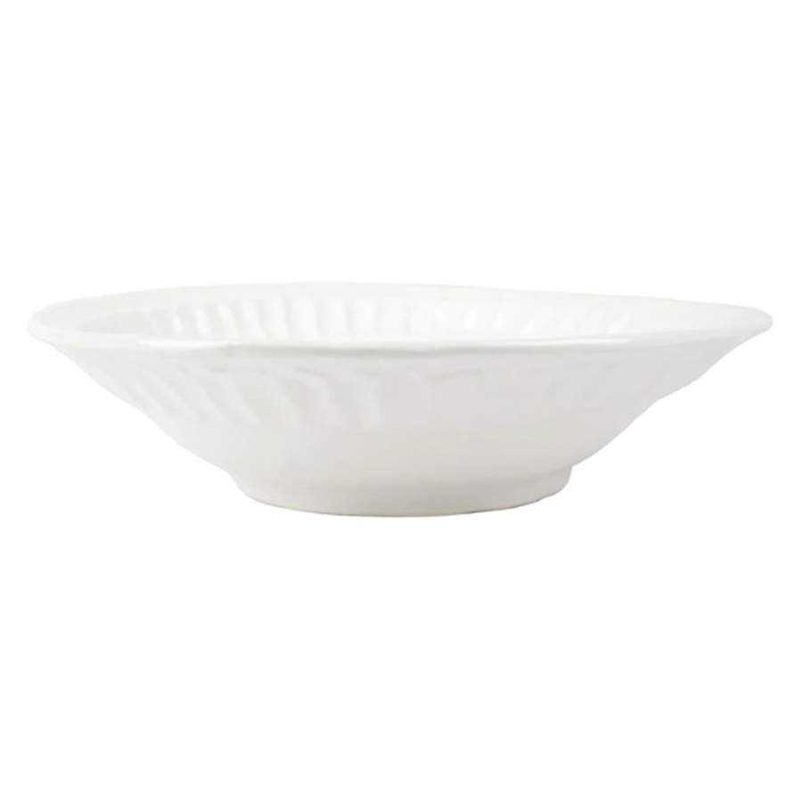 Pietra Serena 12" Shallow Round Bowl by Vietri (Italy)-1