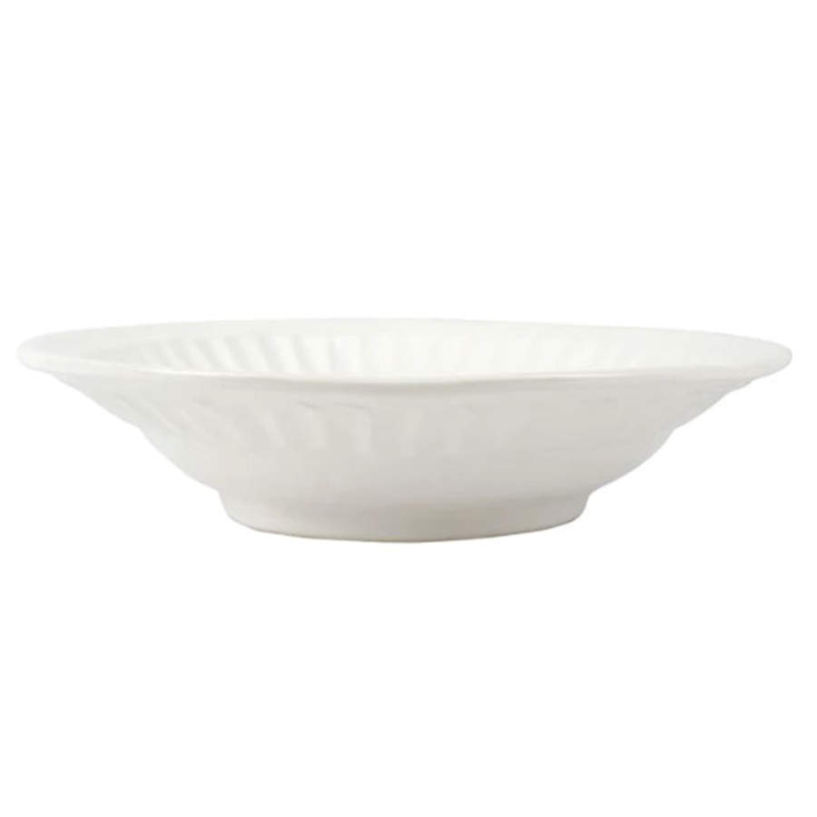 Pietra Serena 10" Shallow Round Bowl by Vietri (Italy)-1