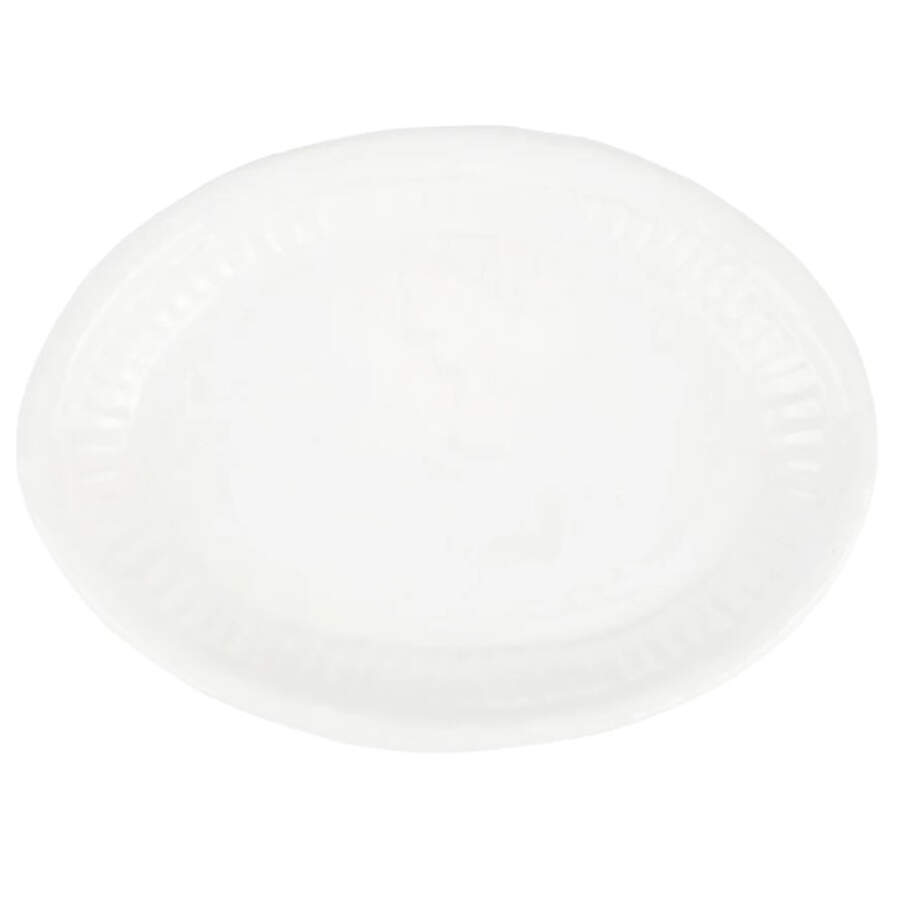 Pietra Serena 19" Oval Serving Platter by Vietri (Italy)-1