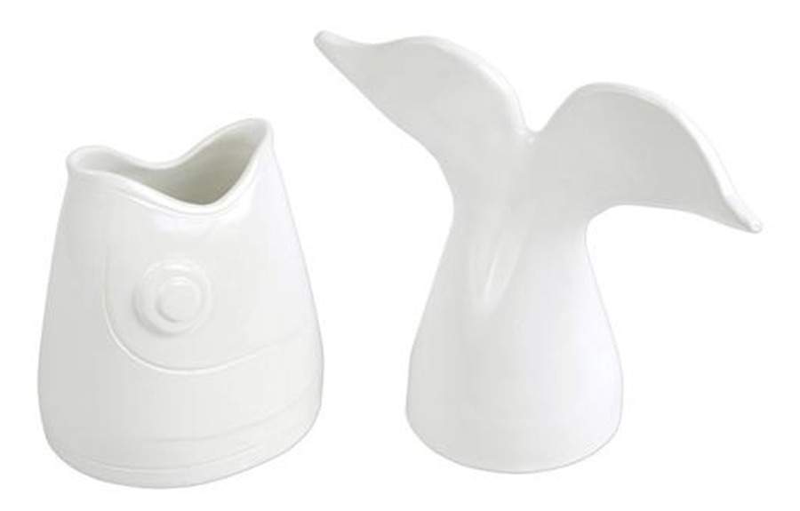 Acquatico (2 Pc) Medium Vase (Fish Shape) by Vietri (Italy)-1