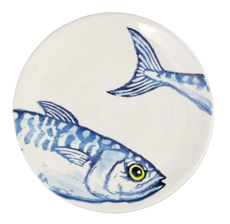 Maccarello Salad Plate by Vietri (Italy)-1
