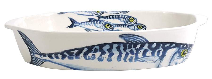 Maccarello 14" Oval Baker by Vietri (Italy)-1