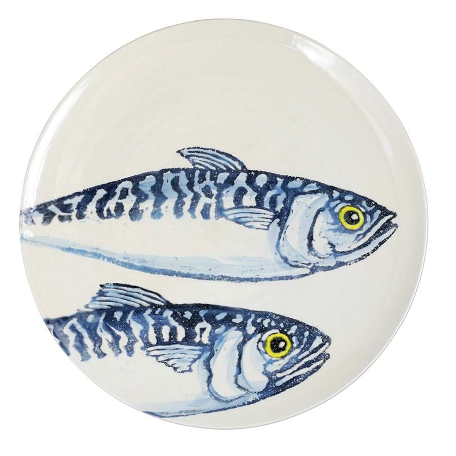 Maccarello Dinner Plate by Vietri (Italy)-1
