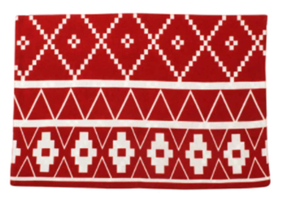 Bohemian Linens Cloth Reversible Placemat - Set of 4 by Vietri (Italy)-1