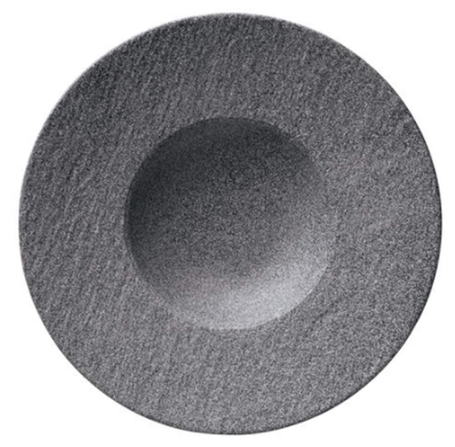 Manufacture Rock Granit 11" Individual Pasta Bowl by Villeroy & Boch-1