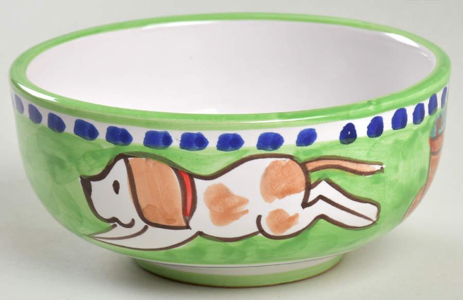 Campagna Cane Soup/Cereal Bowl by Vietri (Italy)-1