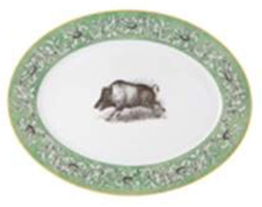 Casa de Alba 16" Oval Serving Platter by Vista Alegre-1